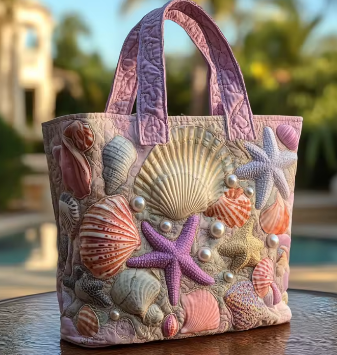 Ocean Turtle Tote Bags